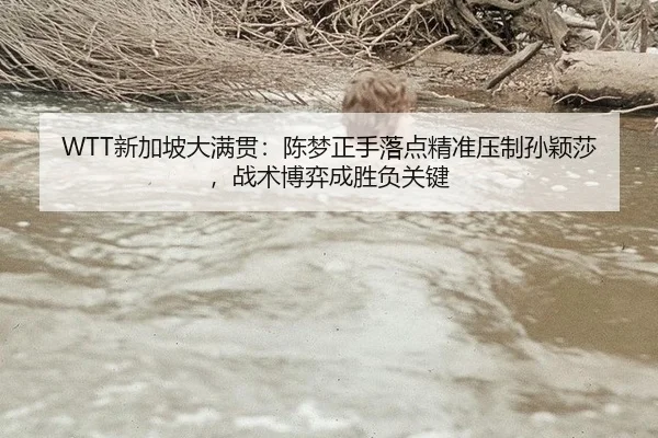 WTT新加坡大满贯：陈梦正手落点精准压制孙颖莎，战术博弈成胜负关键
